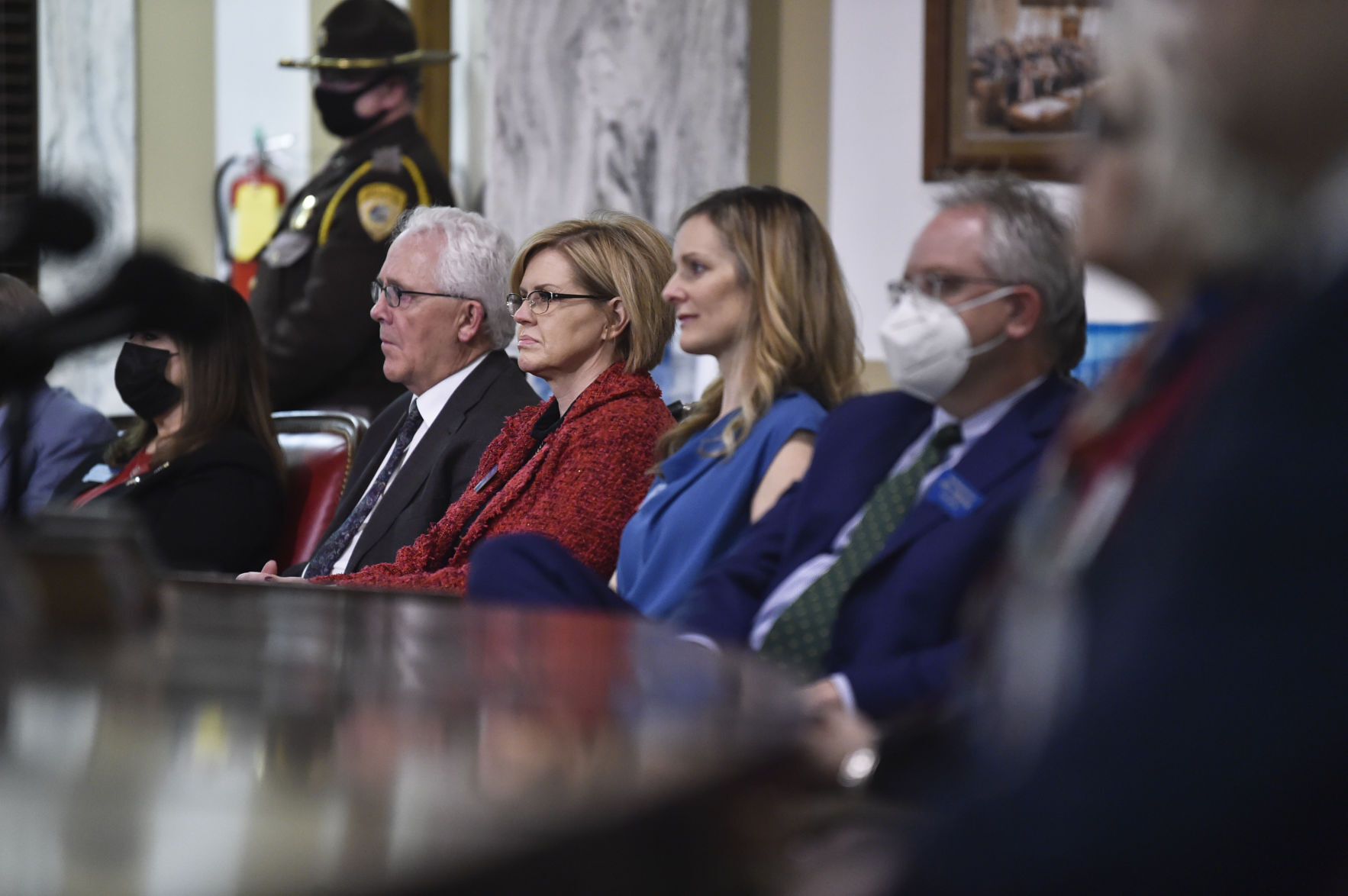 Lawmakers listen to Gov. Greg Gianforte